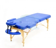 MET Comfort PRO W2 Стол массажный, на буковом каркасе, синий